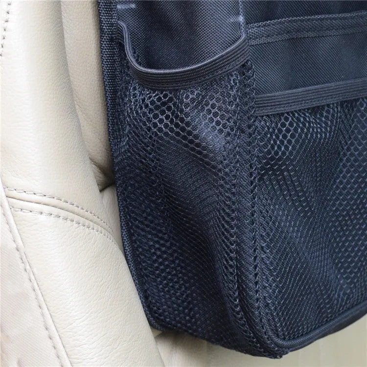 Multifunctional car suspension storage bag, polyester, 35x28x9cm, in black, snake pattern camouflage, or new leaf camouflage.