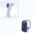 White infrared digital thermometer for non-contact temperature measurement with electronic display