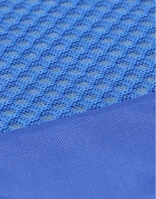 Blue pet summer cooling ventilation ice mat made from cool nylon Oxford, size 73x46x3.5cm