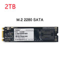 KingSpec M.2 NGFF 2280 SATA SSD in black, 22 x 80mm, 3D NAND Flash, capacities 128GB to 2TB