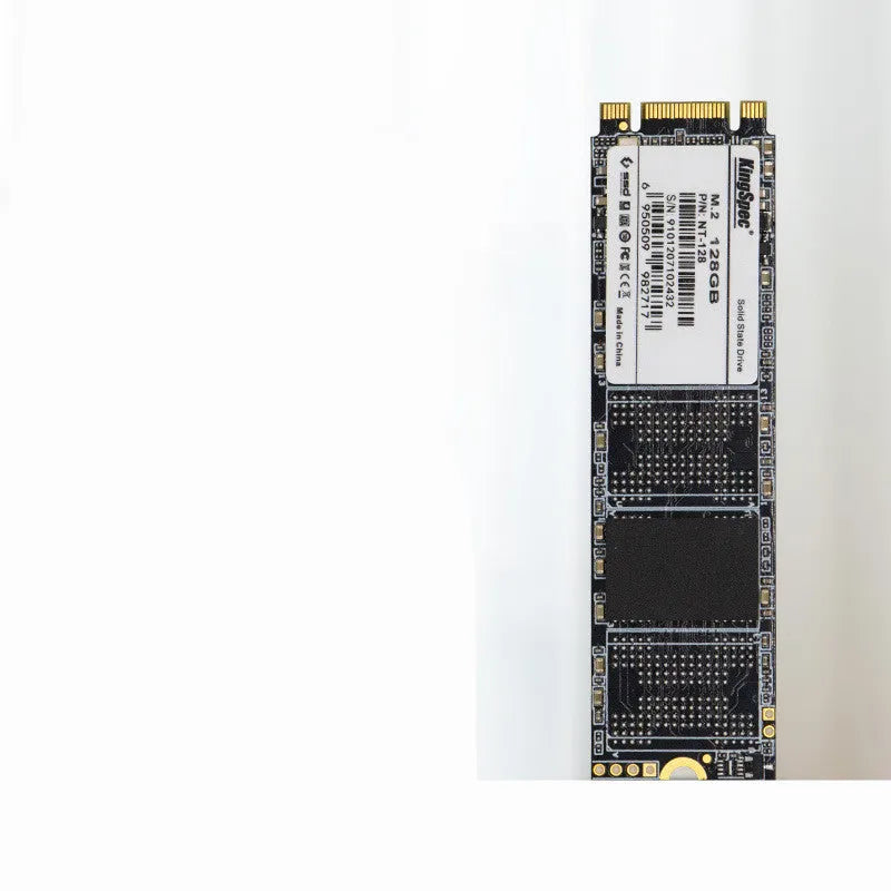 KingSpec M.2 NGFF 2280 SATA SSD in black, 22 x 80mm, 3D NAND Flash, capacities 128GB to 2TB