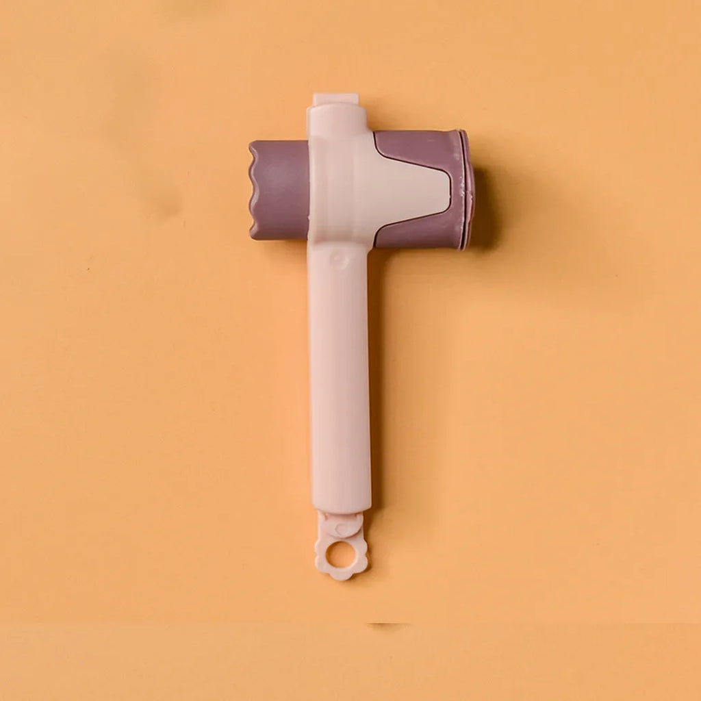 PP food sealing clip in pink, white or dark blue, 12.3 x 2.7 x 4.8 cm, for milk powder and snack bags
