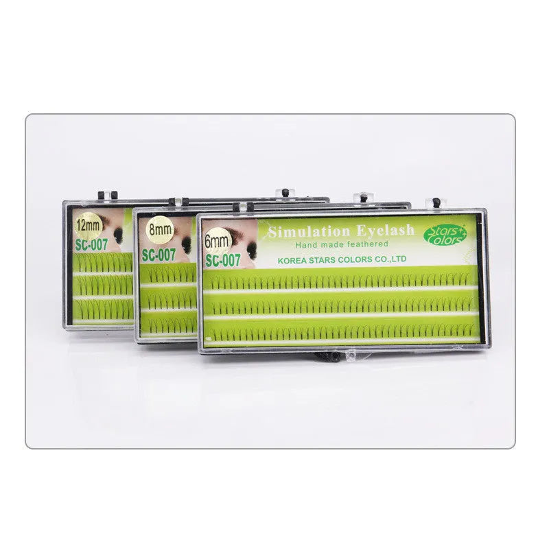 Two eyelashes planting eyelashes in 6mm 8mm 10mm and 12mm lengths