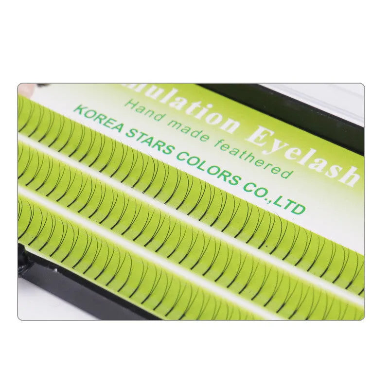 Two eyelashes planting eyelashes in 6mm 8mm 10mm and 12mm lengths