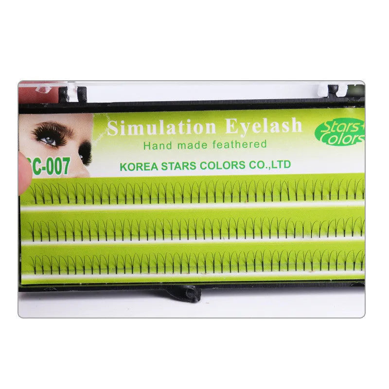 Two eyelashes planting eyelashes in 6mm 8mm 10mm and 12mm lengths
