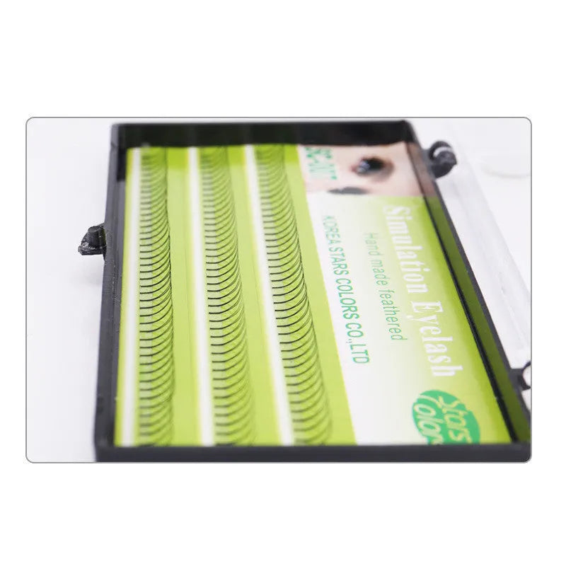 Two eyelashes planting eyelashes in 6mm 8mm 10mm and 12mm lengths
