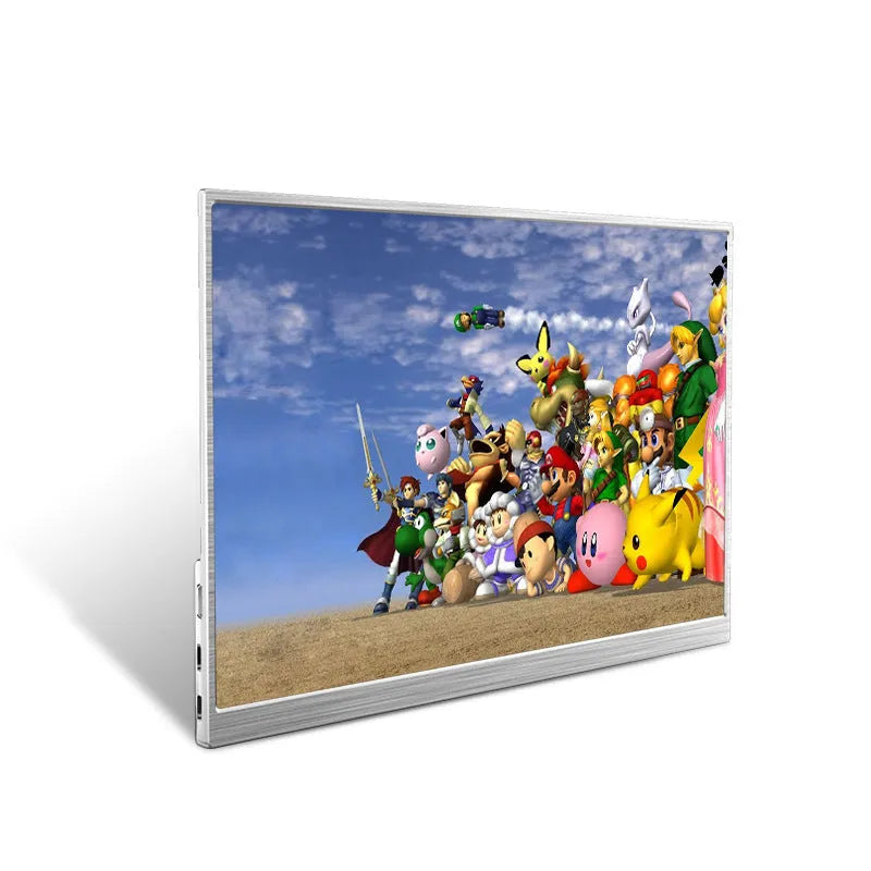 15-inch portable IPS monitor with HDMI and USB-C ports for gaming and mobile use