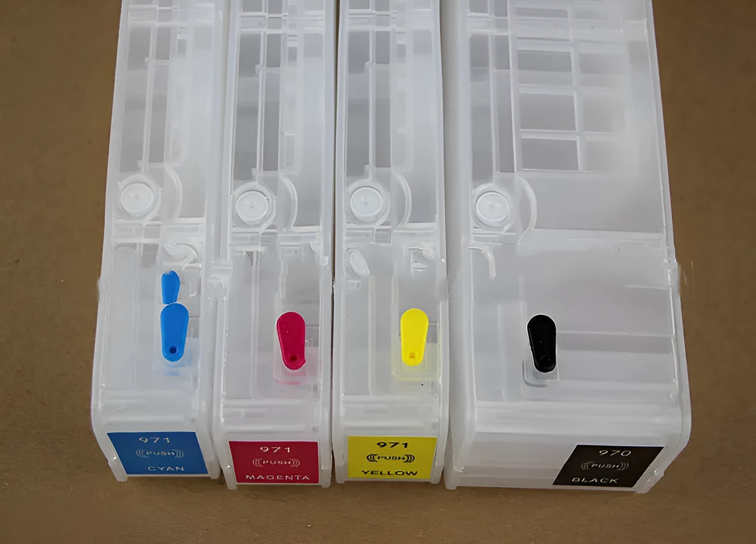 Compatible HP970 refillable ink cartridge with reset chip for HP Officejet Pro printers