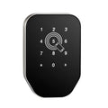 GLM6 induction electronic lock for sauna cabinet in gold finish with password keypad and card slot