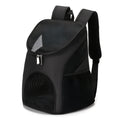 Pet backpack carrier with 15-22 litre capacity for small to medium dogs