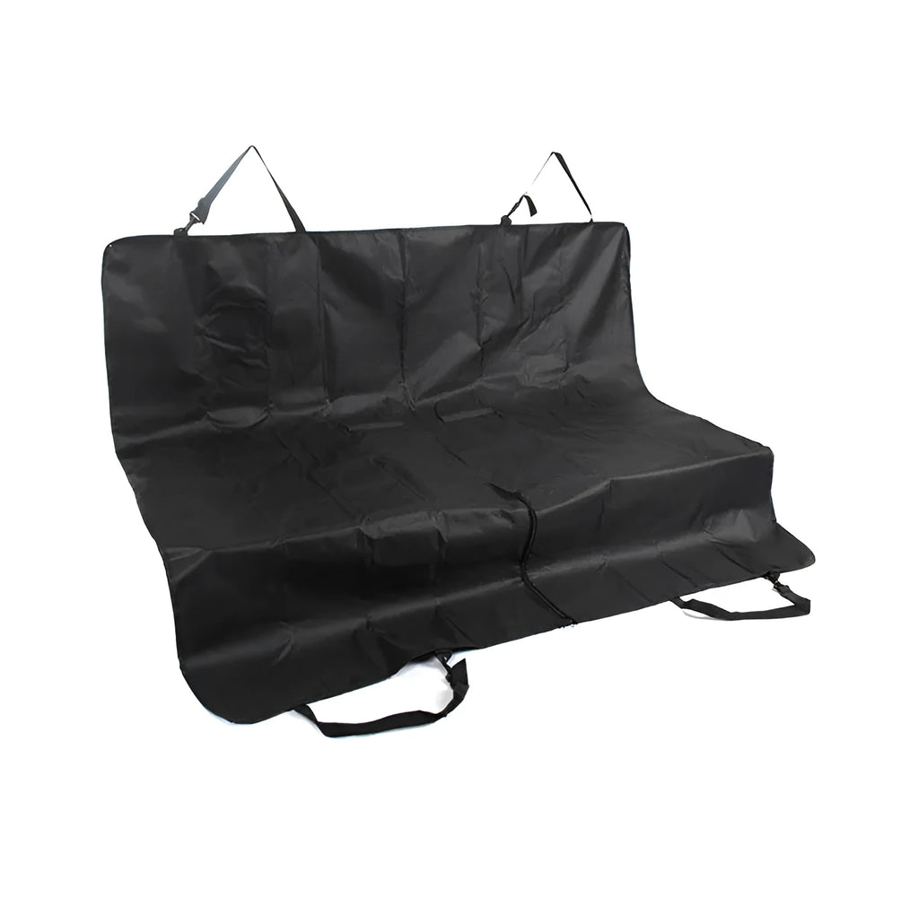 Waterproof dog kennel mat in black for car rear made from 600D Oxford cloth with anti-dirty surface