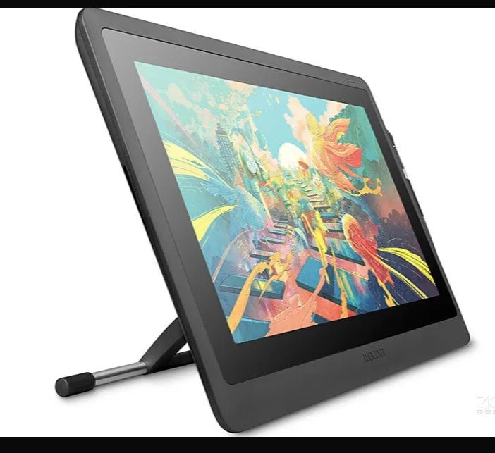 15-inch anti-fingerprint tempered glass screen film for Wacom DTK1661K0F, anti-glare matte, blue light proof or frosted options.