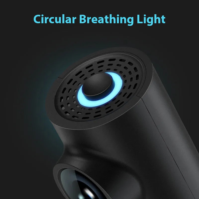 LF9 WiFi car dashboard camera with wide angle lens on a windscreen.