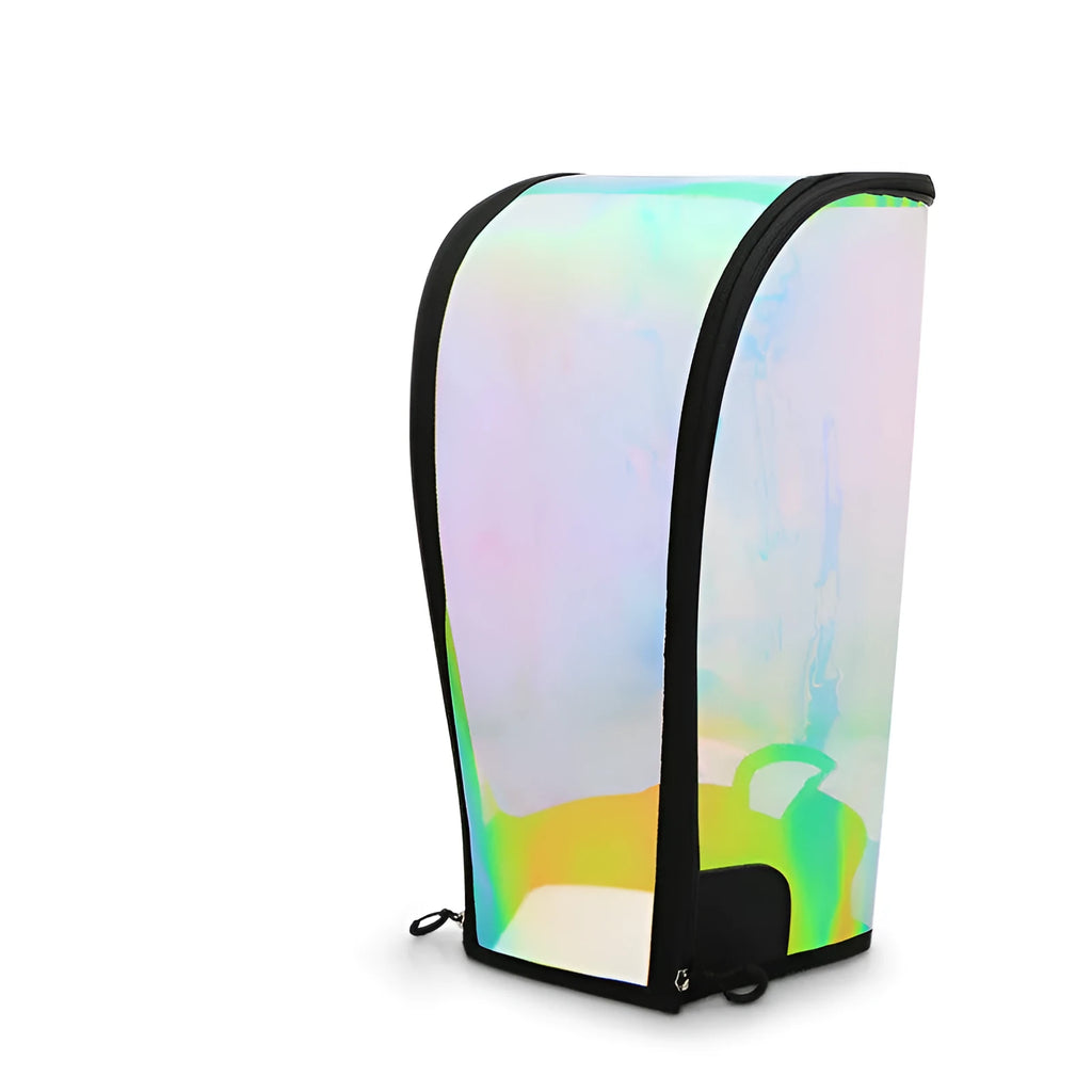 Universal waterproof ball bag cap with colourful laser effect and adjustable buckle