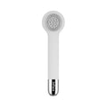 InFace CB-11D grey electric shower brush with four rotating brush heads on a bathroom shelf.