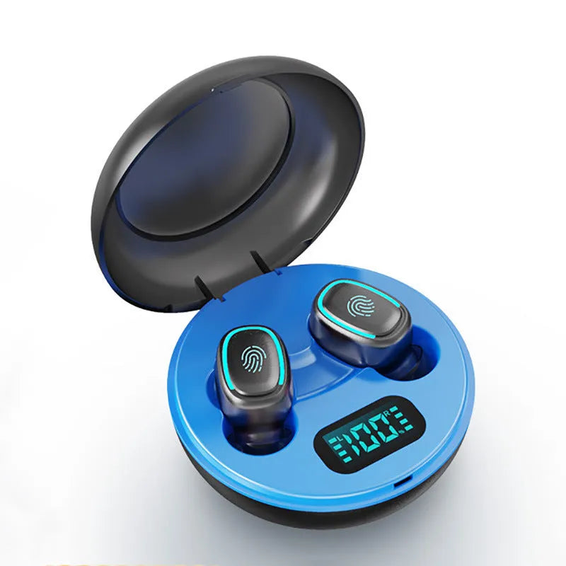 Private Mode Bluetooth TWS 5.0 earbuds in white, black, or red colours