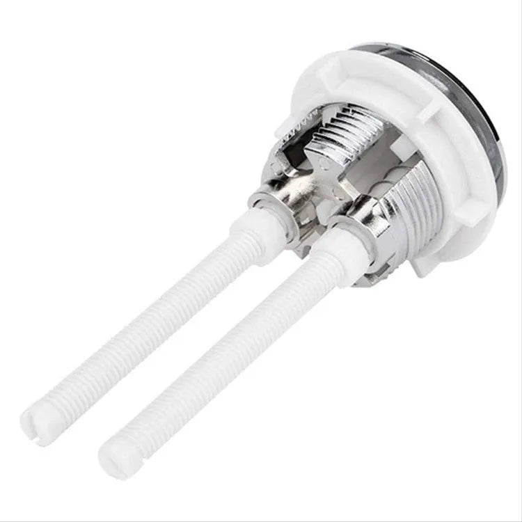 38mm round double flush button in ABS plastic for toilet tank replacement