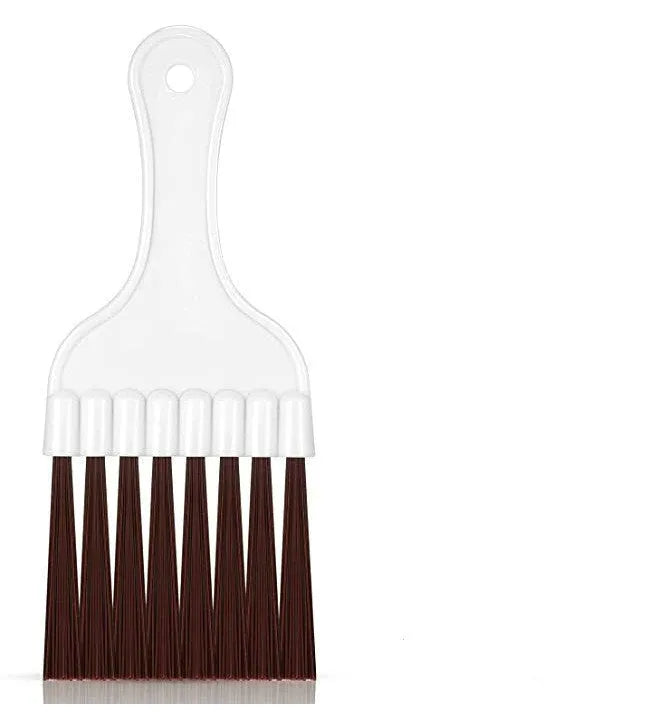 Stainless steel air conditioning fin comb and cleaning brush for condenser maintenance