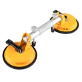 Fixed single claw heavy aluminum alloy tile vacuum suction lifter with suction cup for ceramic tile and glass handling