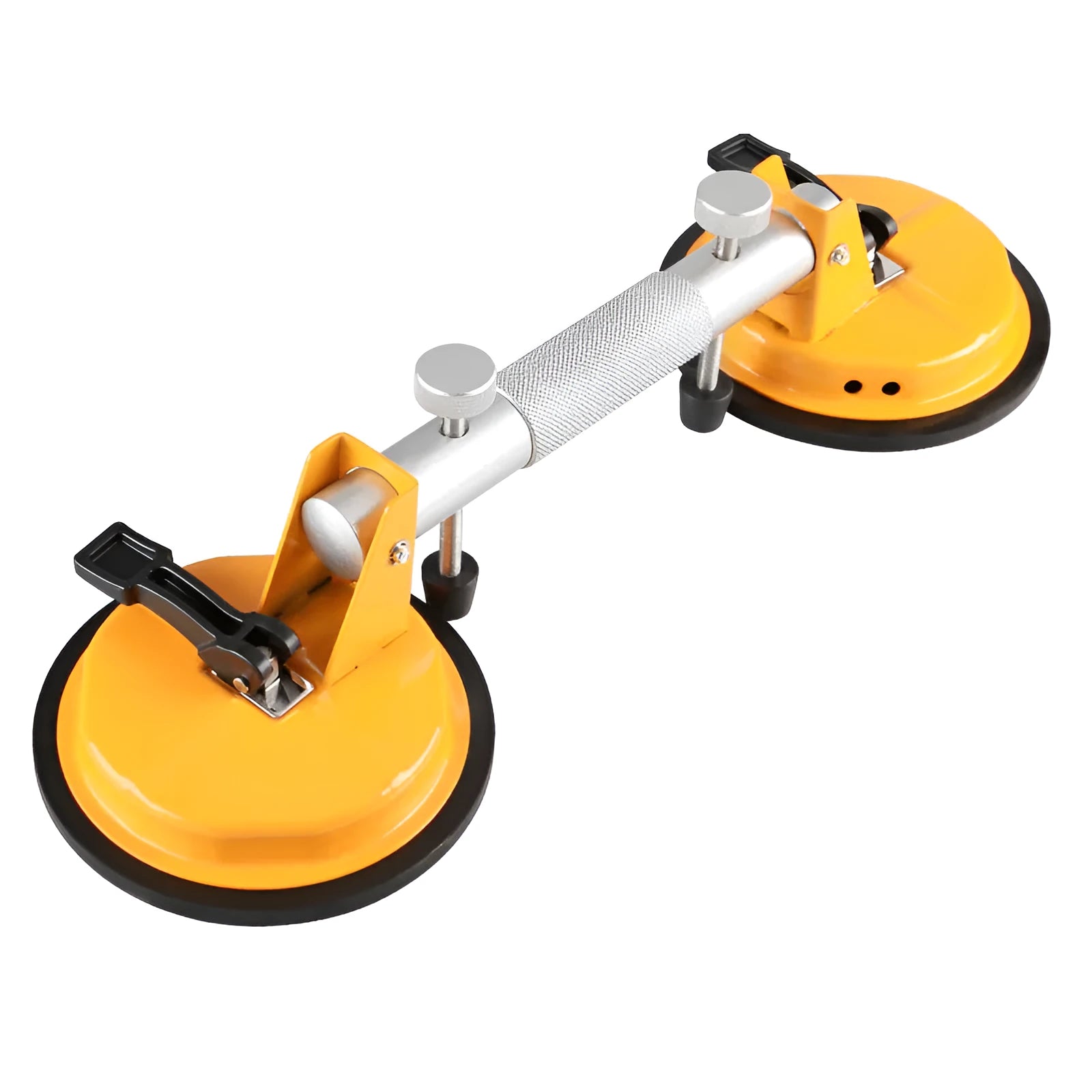 Fixed single claw heavy aluminum alloy tile vacuum suction lifter with suction cup for ceramic tile and glass handling