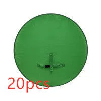 Foldable photography background board 150x200cm green nylon fabric with steel spring frame