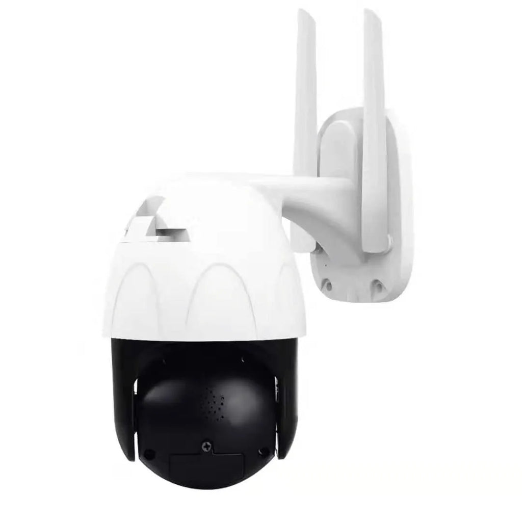 1080P wireless security camera with dual-light and IR night vision for outdoor home monitoring