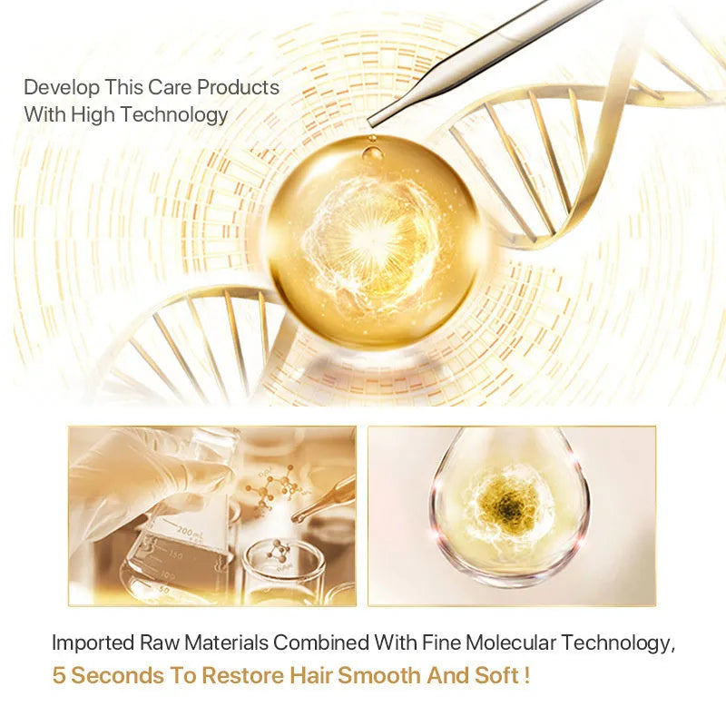 PURC Magic Keratin Repair Hair Mask with ginger extract in 120ml and 60ml sizes for damaged hair
