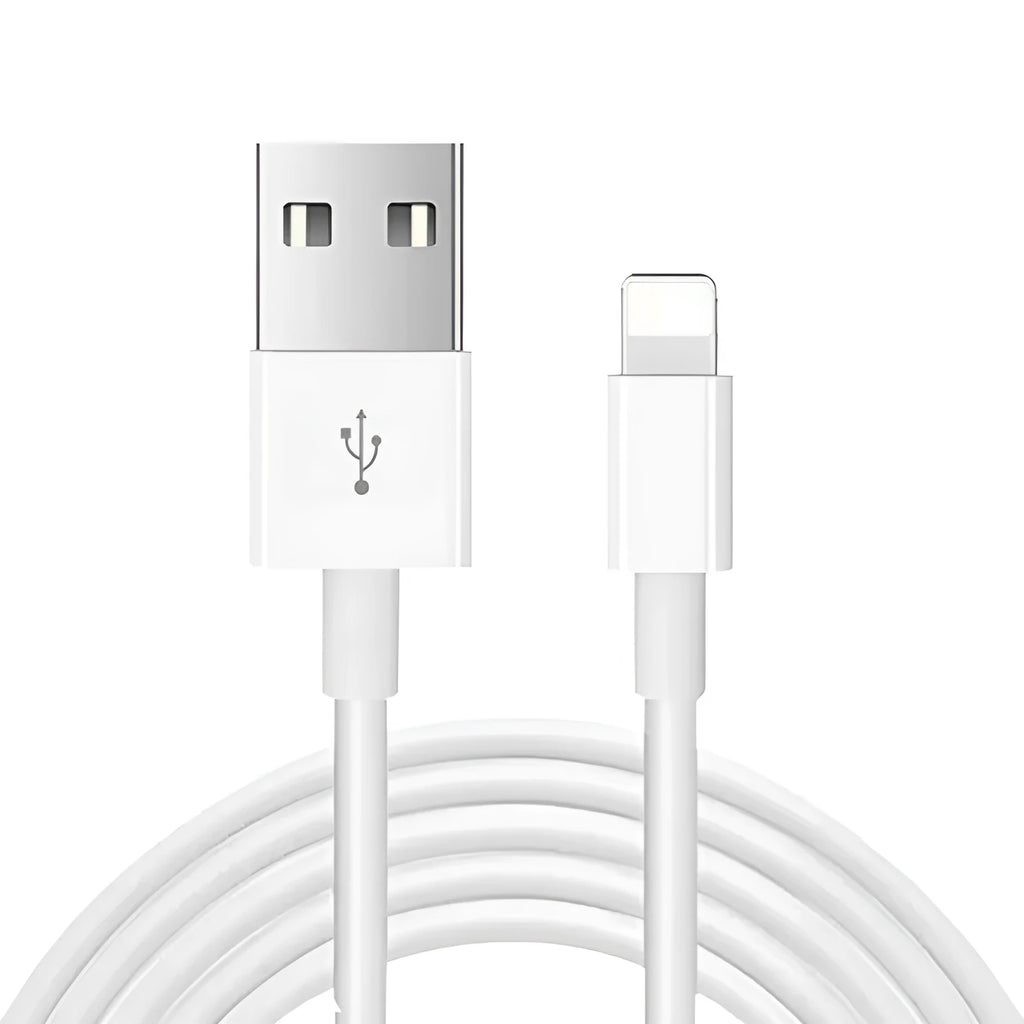 White 20W USB-C fast charger and Type-C cable for iPhone and iPad