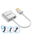 HDMI to VGA converter adapter cable silver with audio 25cm pure copper for computer TV projector