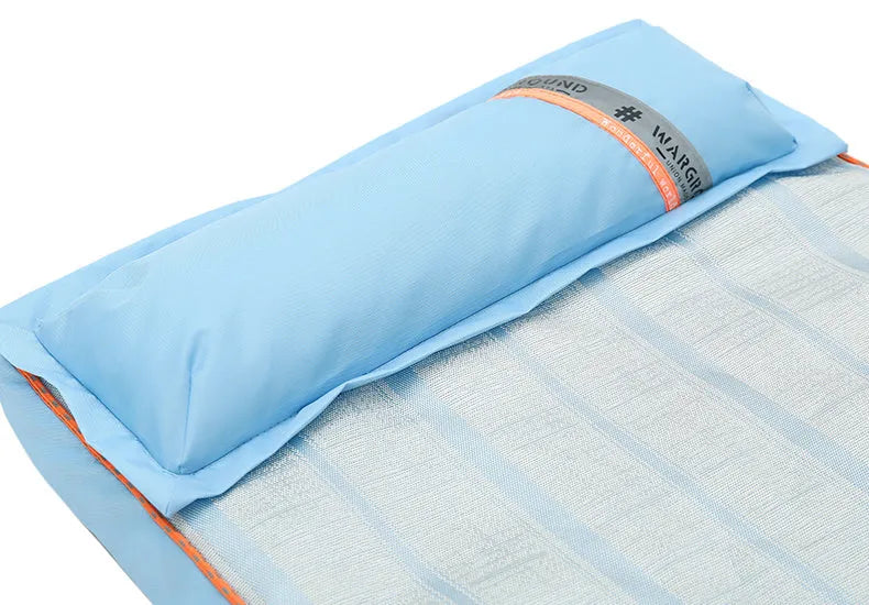 Polyester dog cooling mat with ice silk surface in four sizes S M L XL for pets