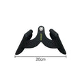 Steel back training handle with dipped plastic coating for rowing and low pull cable exercises, style options A01 to A08