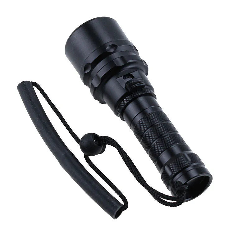 10W underwater professional strong light camera light with aluminium alloy body and multiple LED colour options