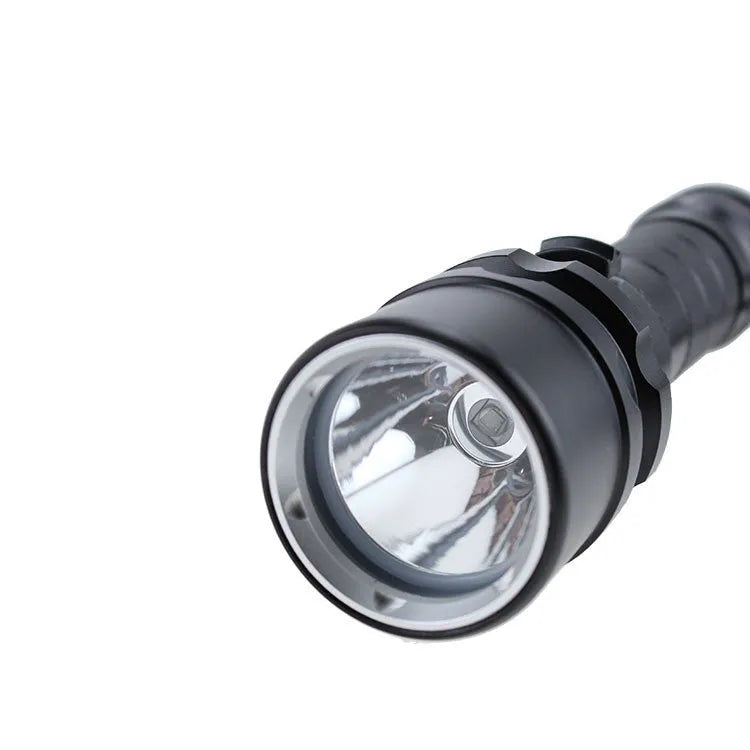 10W underwater professional strong light camera light with aluminium alloy body and multiple LED colour options