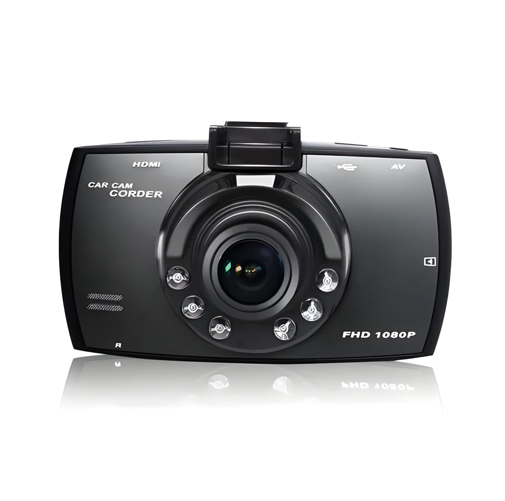G30B HD 1080P car DVR dash cam with night vision, 170-degree wide angle, 2.2-inch LCD screen, black colour
