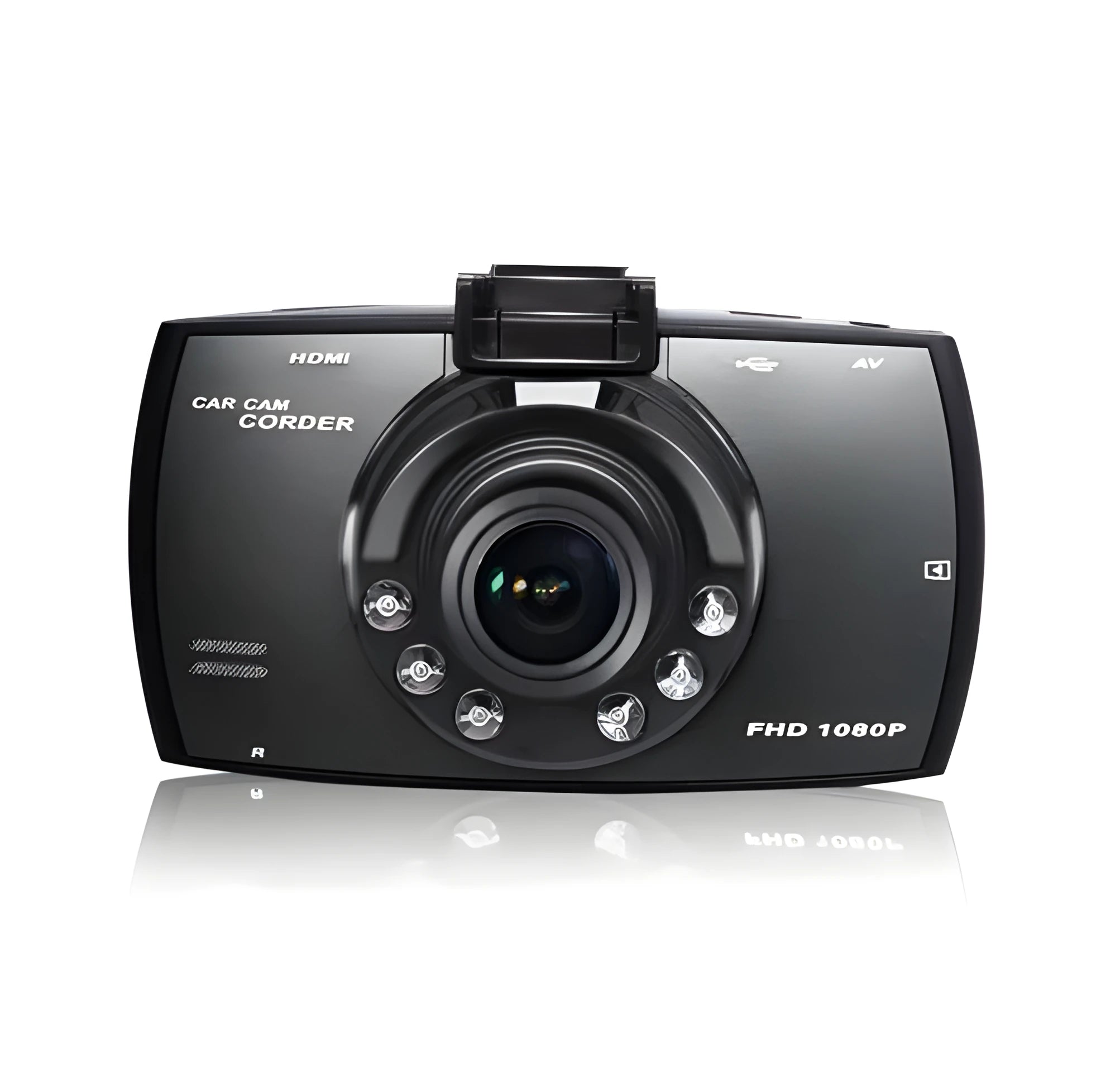 G30B HD 1080P car DVR dash cam with night vision, 170-degree wide angle, 2.2-inch LCD screen, black colour