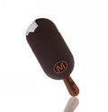 Cartoon PVC chocolate simulation USB 2.0 flash drive in M-shaped popsicle colour with white background