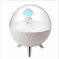 Cartoon character USB night light with LED illumination in blue colour option