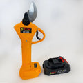 Double Silver SY350 electric garden shears for fruit tree pruning with lithium batteries