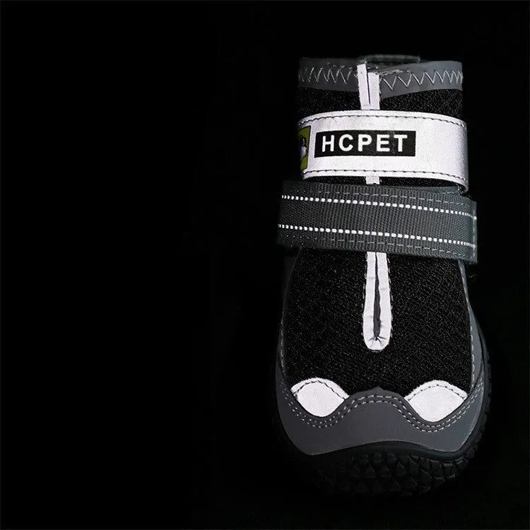 Summer breathable non-slip rubber pet dog shoes in multiple colours for small dogs