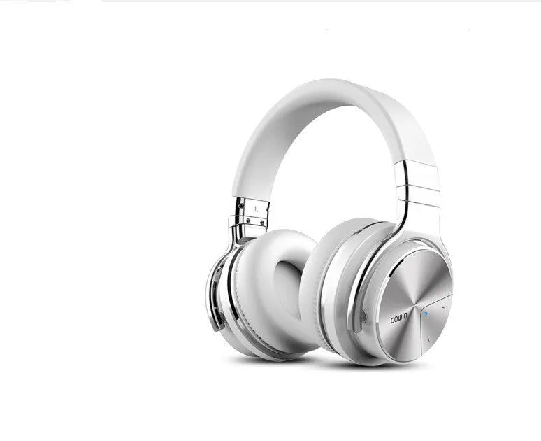 Kayo Cowin E7 Pro ANC Bluetooth wireless headphones in black, red, pink, or white colour.