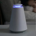 Ivory white photocatalyst mosquito lamp with USB cord for home office use