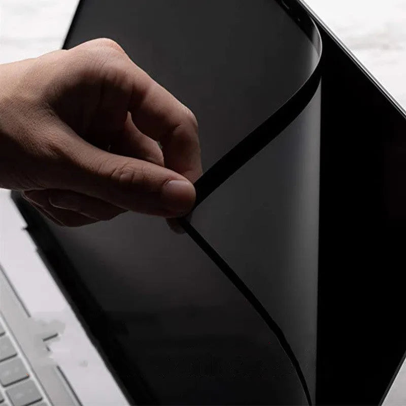 Anti-peeping privacy screen film for Apple MacBook Air 13.3 inch with PET material and non-marking frame glue