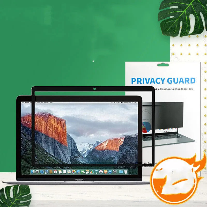 Anti-peeping privacy screen film for Apple MacBook Air 13.3 inch with PET material and non-marking frame glue