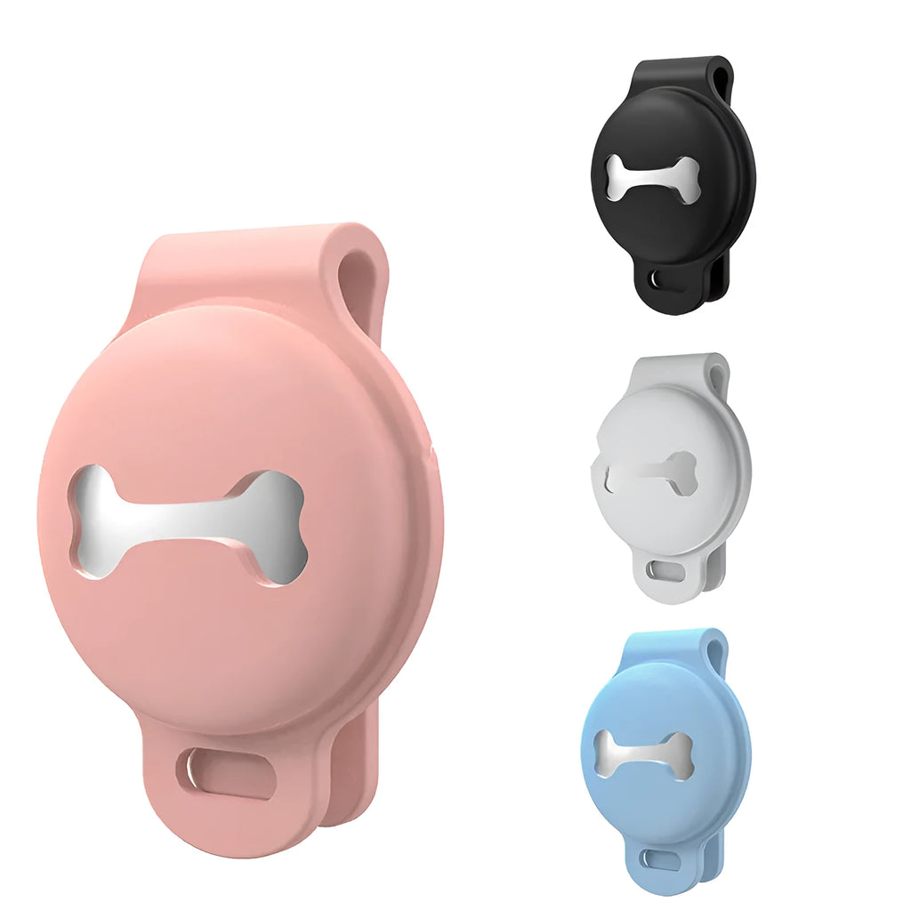 Aero Tower Accessories Silicone Protective Cover Anti-Drop Anti-Vibration for Pet Collars in Black Blue Red White Green Brown Grey Pink