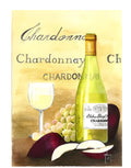 Apple And Chardonnay DIY digital painting kit with linen canvas, brushes, paints and guide drawing in colour A1A