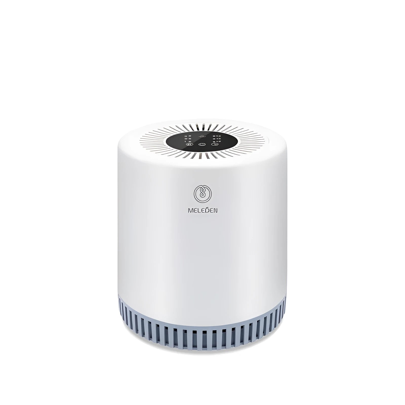 White indoor air purifier for medium-sized rooms up to 20 square metres.