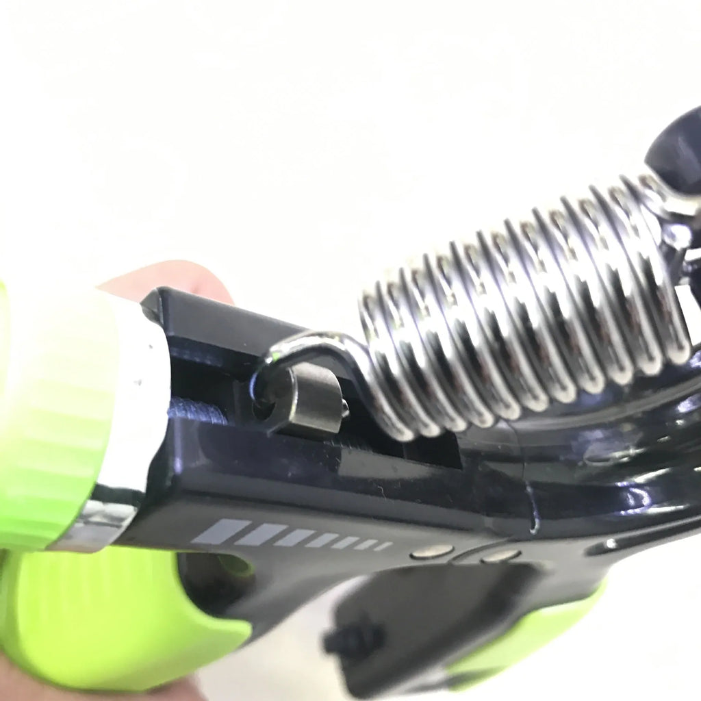 Counting adjustable gripper with TPR anti-slip grip in black, green, red, blue colours