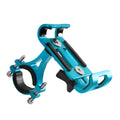 Aluminium alloy bicycle phone holder for handlebar 20-36mm fitting phone 3.5-6.5 inches black colour
