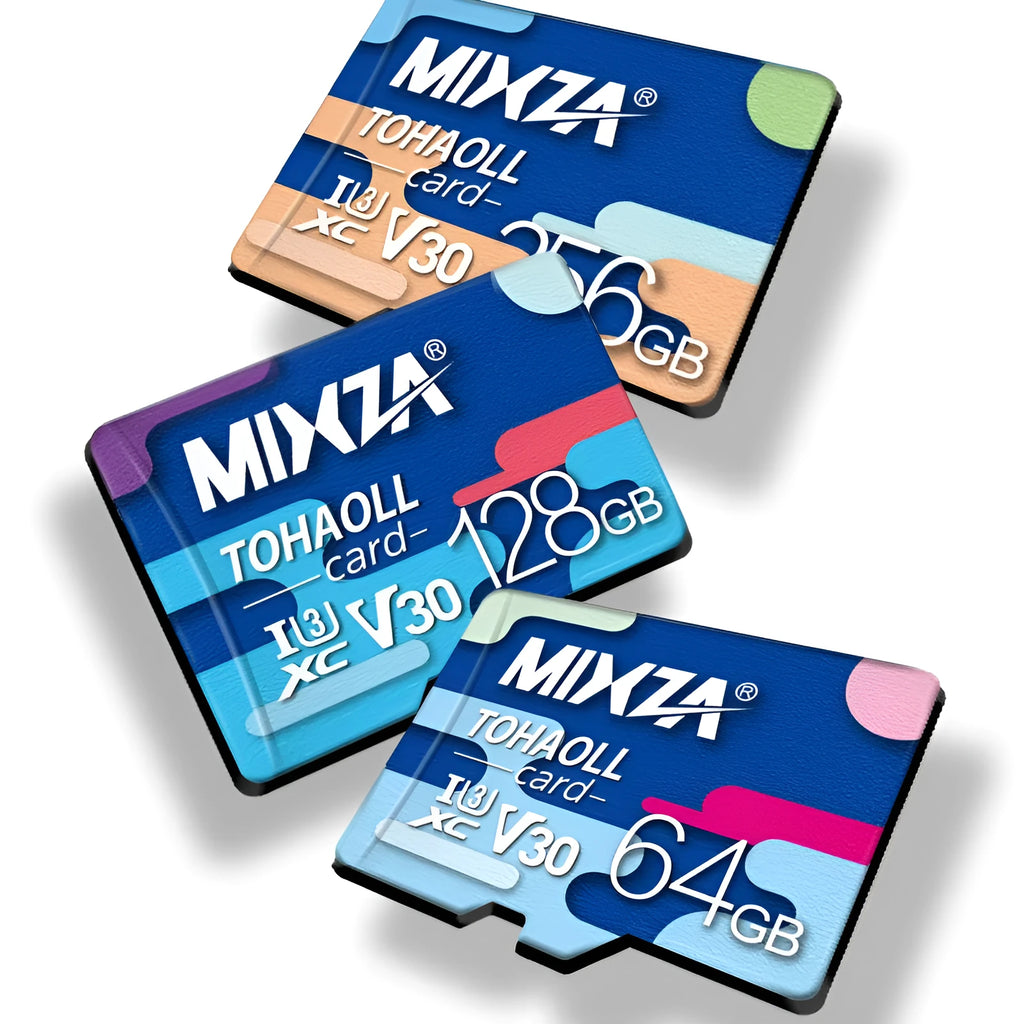Class 10 C10 TF memory card in 16GB to 256GB capacity for phone and driving recorder use