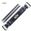 Bench press stretcher elastic belt with three-level resistance adjustment and soft rubber handle camouflage colour